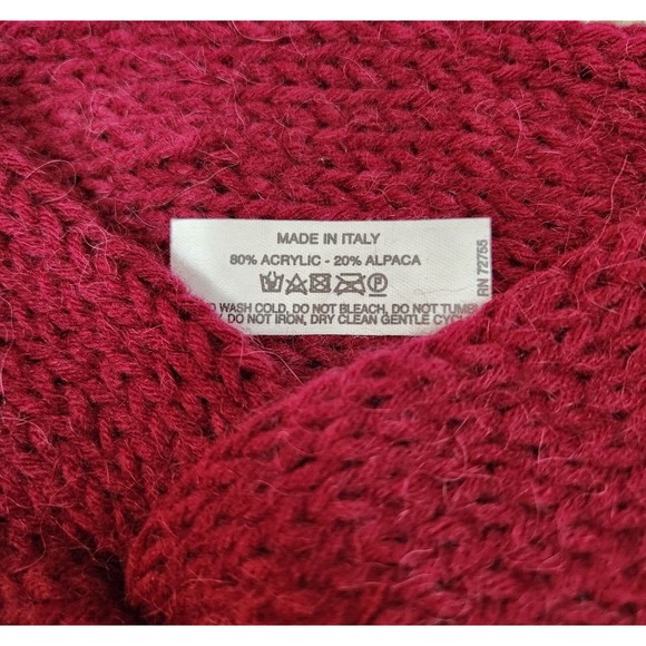 BA BO Women's Alpaca Blend Plum Knit Headband NWT - Picture 2 of 2